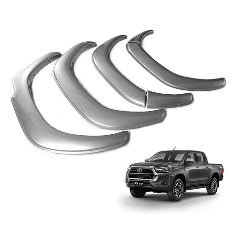 Extensiones de Tapabarro | Toyota Hilux Revo 2021-2022 | Kangaroo Chile