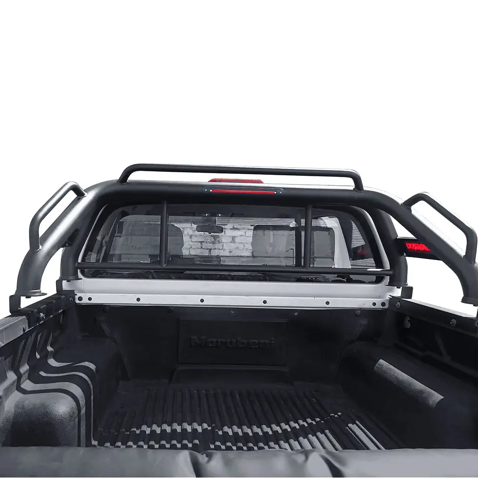 Barra Antivuelco Fierro Nissan NP300 2016-2021 | Con Luz de Freno y Base para Lona | Kangaroo Chile 5