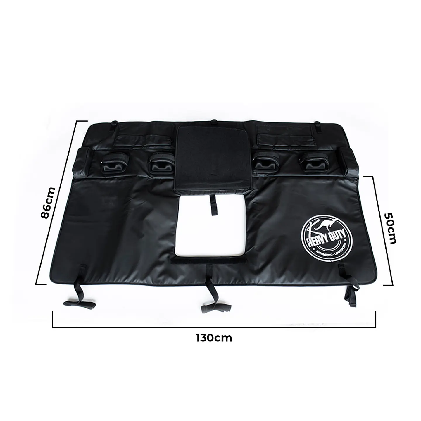 Pad Cubre Portalón Porta 5 Bicicletas | Protección Trasera para Camioneta 7