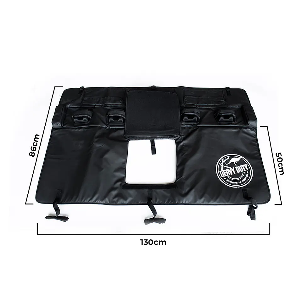 Pad Cubre Portalón Porta 5 Bicicletas | Protección Trasera para Camioneta 7