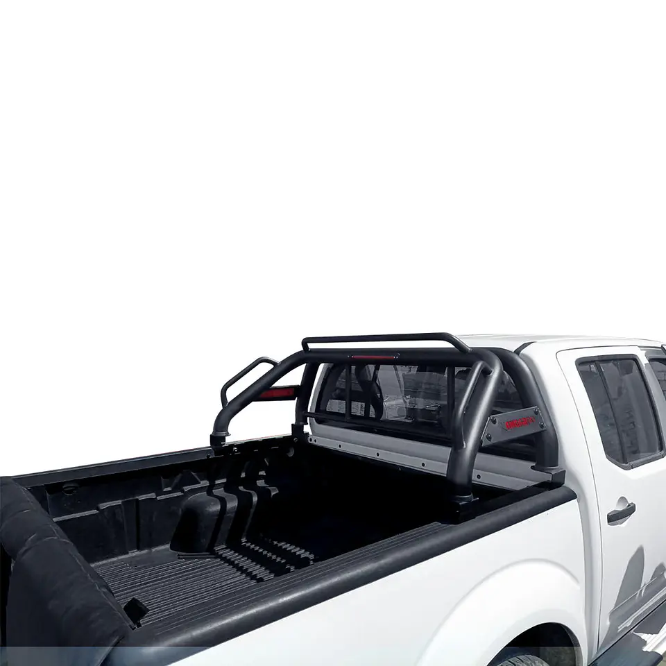 Barra Antivuelco Fierro Nissan NP300 2016-2021 | Con Luz de Freno y Base para Lona | Kangaroo Chile 6
