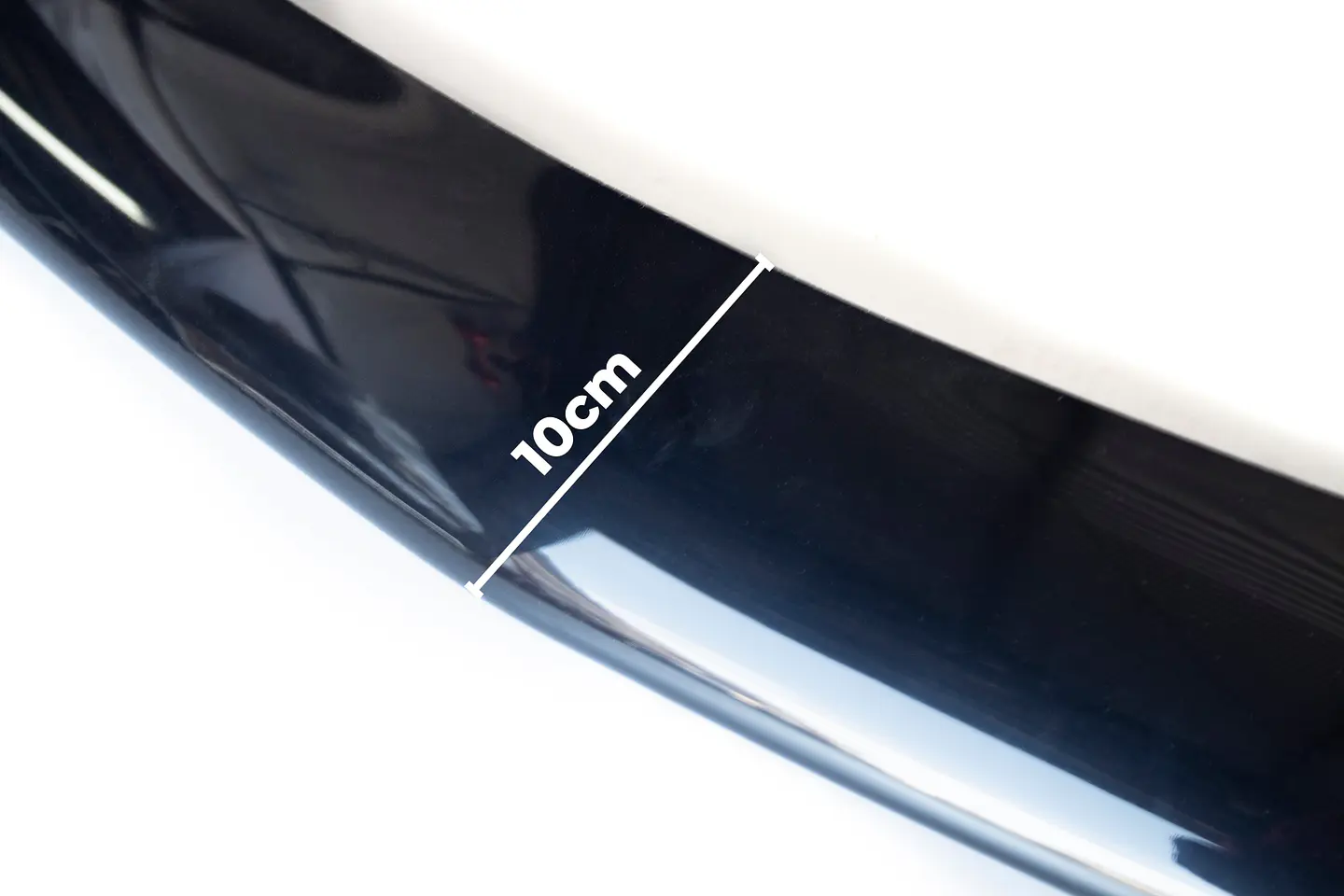 Deflector de Capot Mitsubishi L200 2016-2019 | Protector Antiviento ABS Negro 3