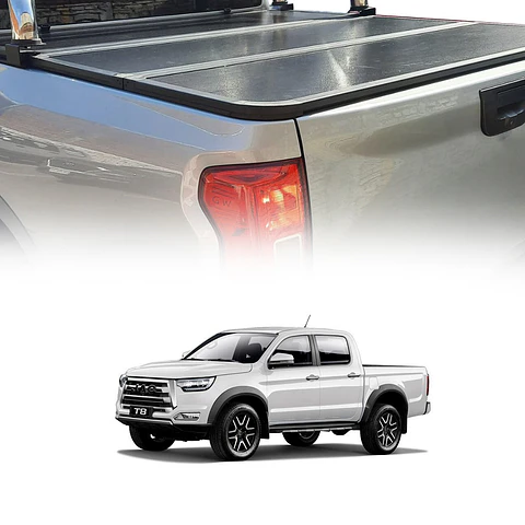 Tapa Rígida TRIFOLD para JAC T8 – Cubierta de Aluminio Impermeable y Segura
