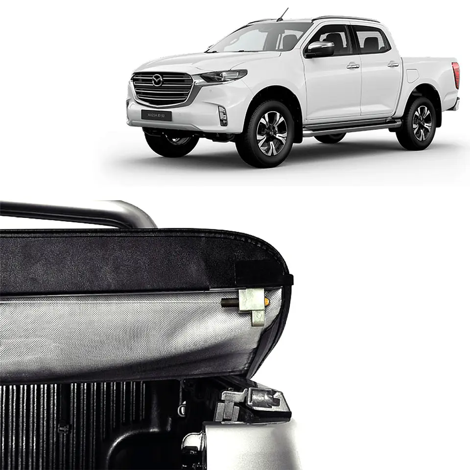 Lona Marítima Cubrepickup Mazda BT50 2022–2024 | Impermeable y Protección UV | Marco de Aluminio | Kangaroo Chile 3