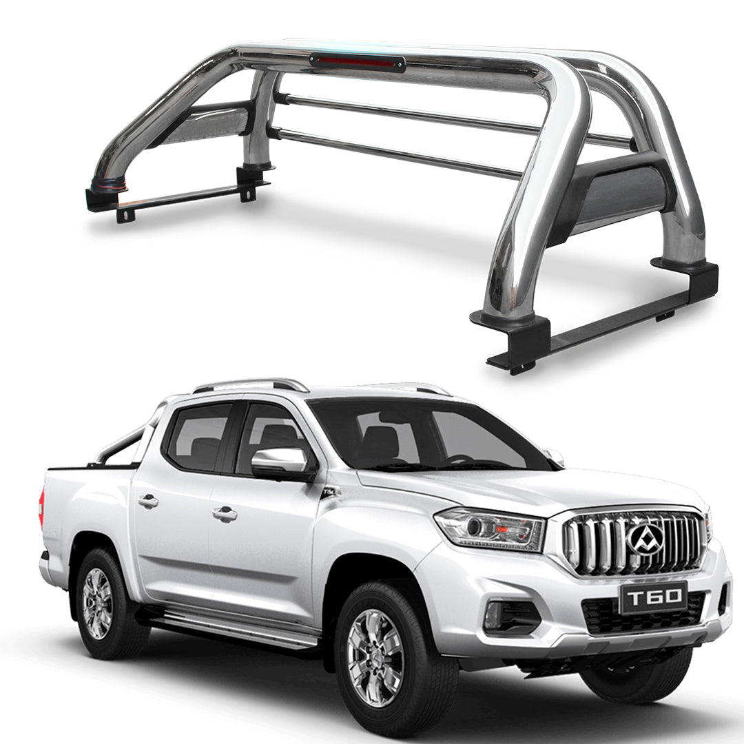 Barra Antivuelco Acero Inoxidable Maxus T60