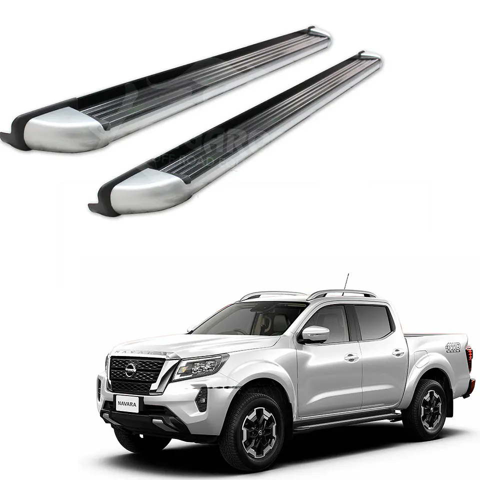 Juego de Pisaderas en Aluminio | Nissan Navara 2021-2024 | Kangaroo Chile 1