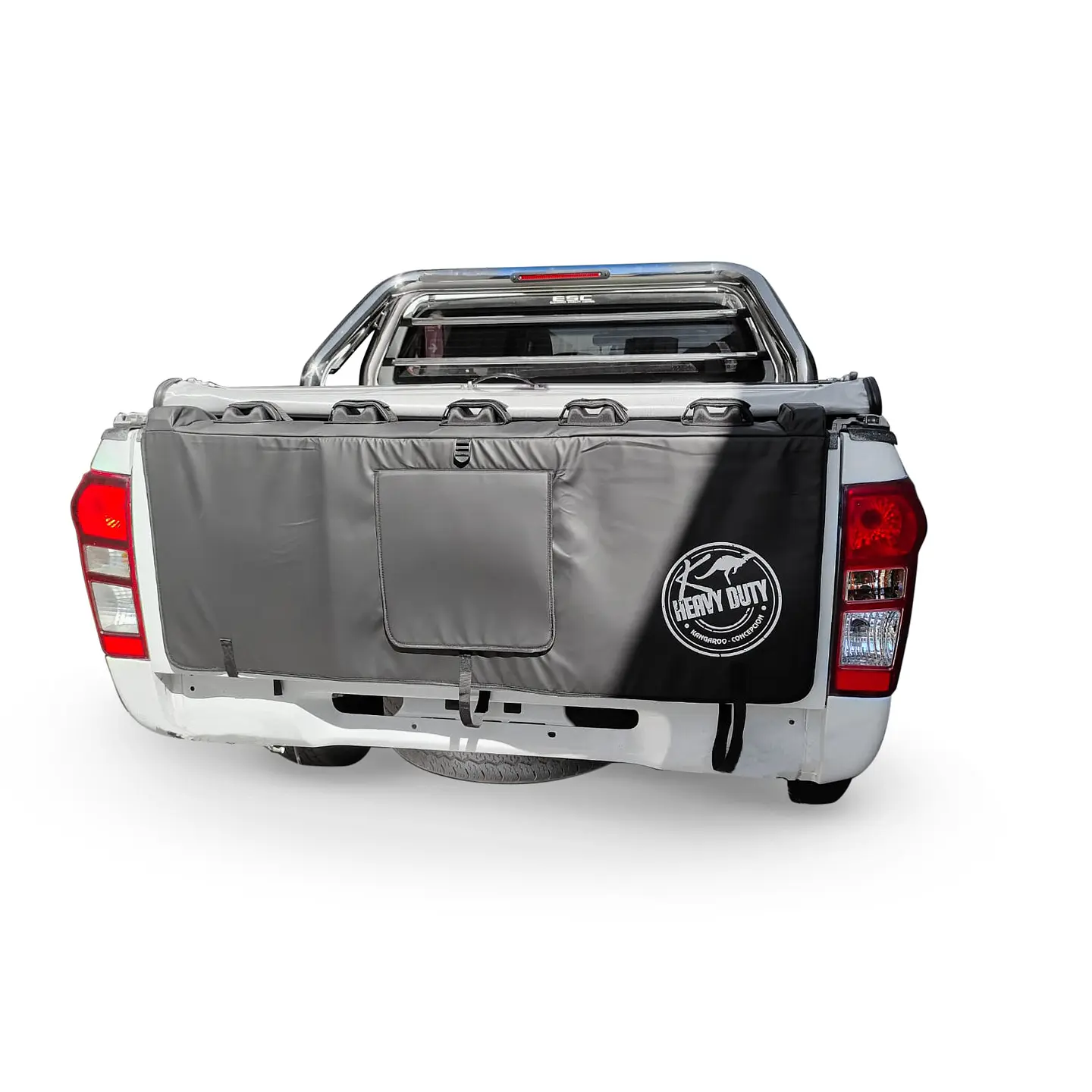 Pad Cubre Portalón Porta 5 Bicicletas | Protección Trasera para Camioneta 10