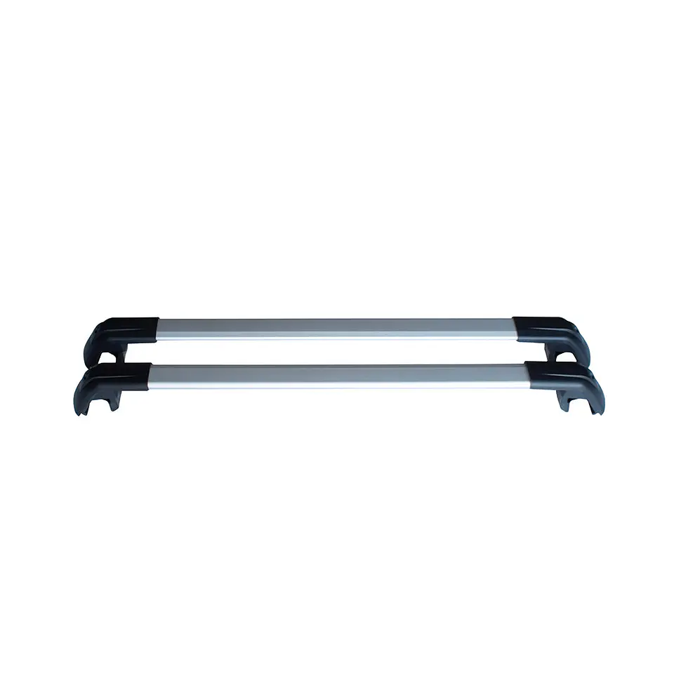 Barra de Techo Transversal Universal 127cm | Soporta 75kg, Aluminio Gris 6
