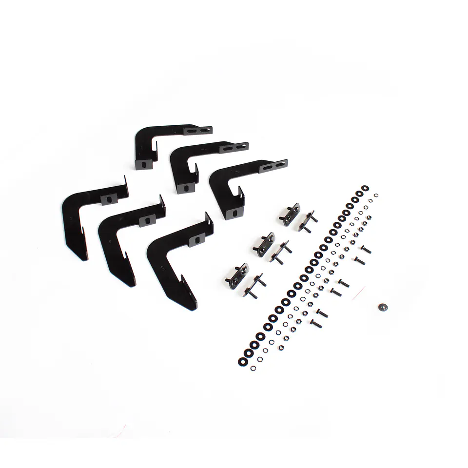 Juego de Pisaderas Mitsubishi L200 2016-2024 Shark Heavy Duty | Fierro Negro Resistente 7