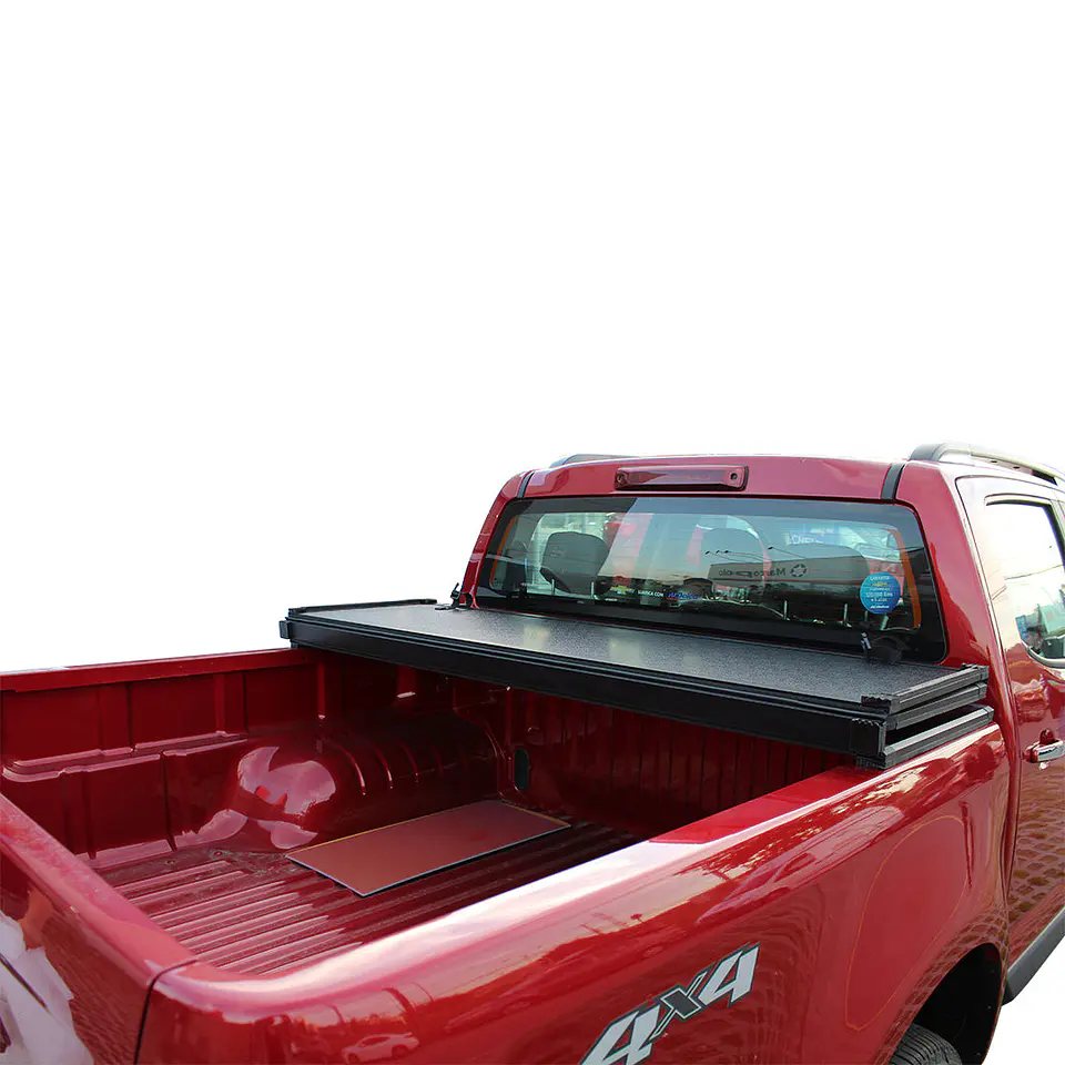 Tapa Rígida TRIFOLD Chevrolet Colorado 2018–2021 | Aluminio Texturizado | Kangaroo Chile 3
