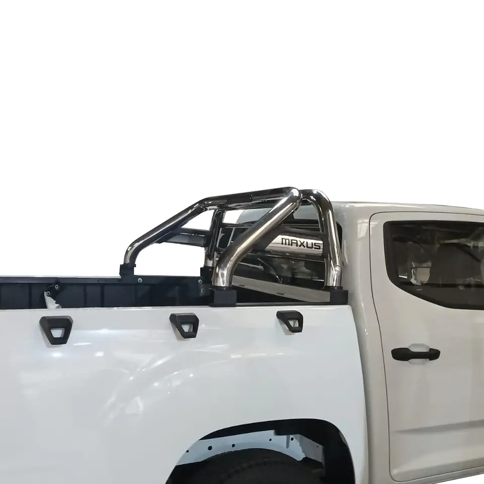 Barra Antivuelco Acero Inoxidable Maxus T60 | Luz de Freno y Base para Lona | Kangaroo Chile 6