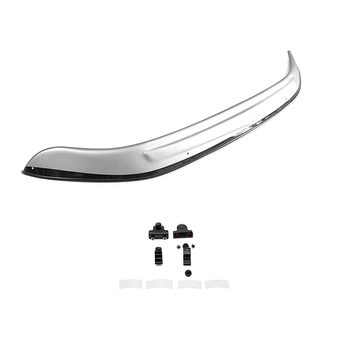 Deflector de Capot | Ford Ranger 2013-2015 | Bicolor (Plata/Negro) | Kangaroo Chile