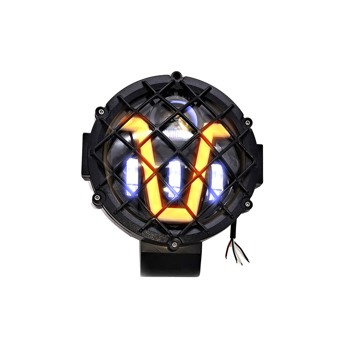 Foco LED Luz Blanca y Cálida con Rejilla | 51W, 5 Modos de Iluminación 1