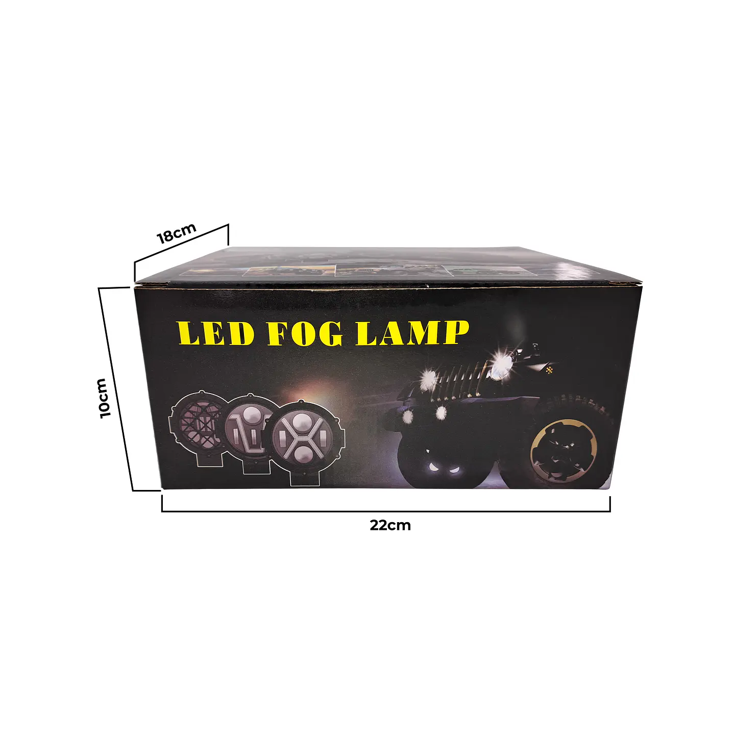 Foco LED Luz Blanca y Cálida con Rejilla | 51W, 5 Modos de Iluminación 10