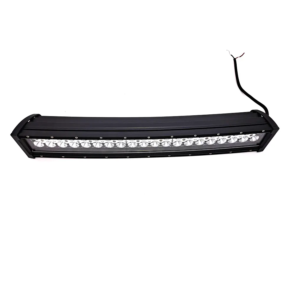 Barra LED Rectangular Curva 120W 40LED | IP67 Off-Road 4x4 1