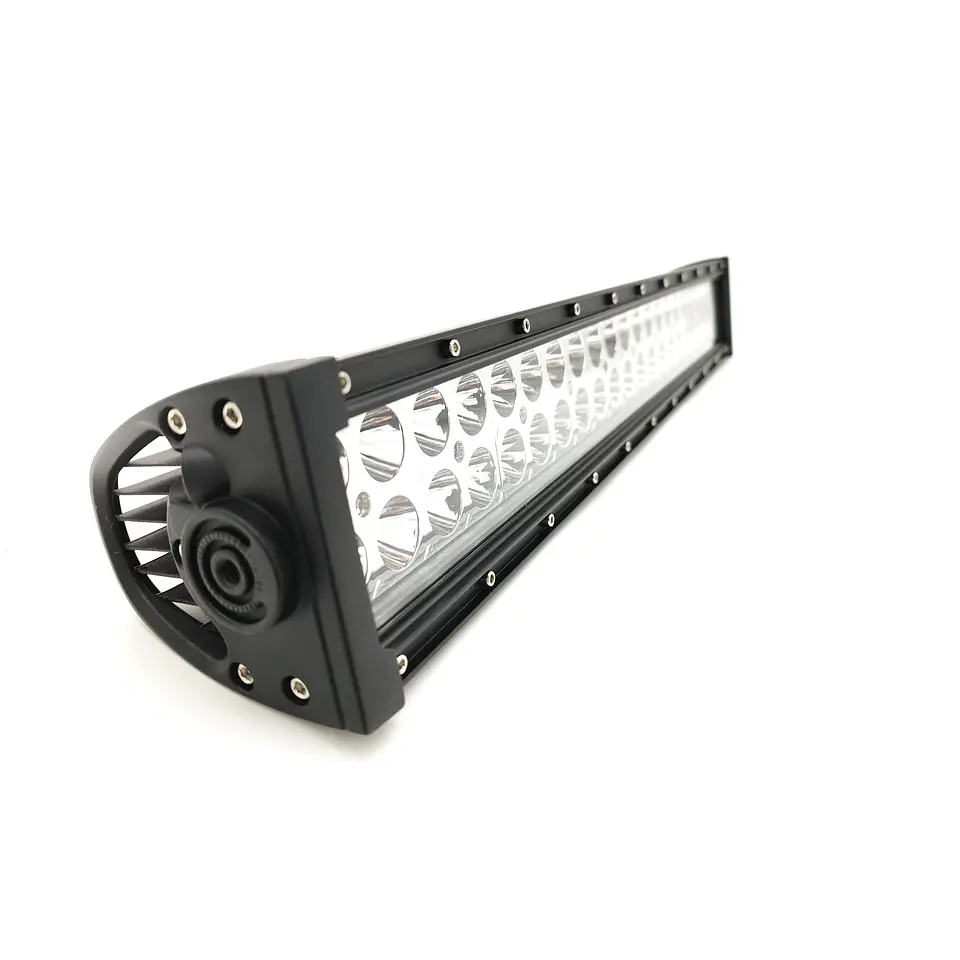 Barra Led Rectangular 120w 40led Luz Blanca 4