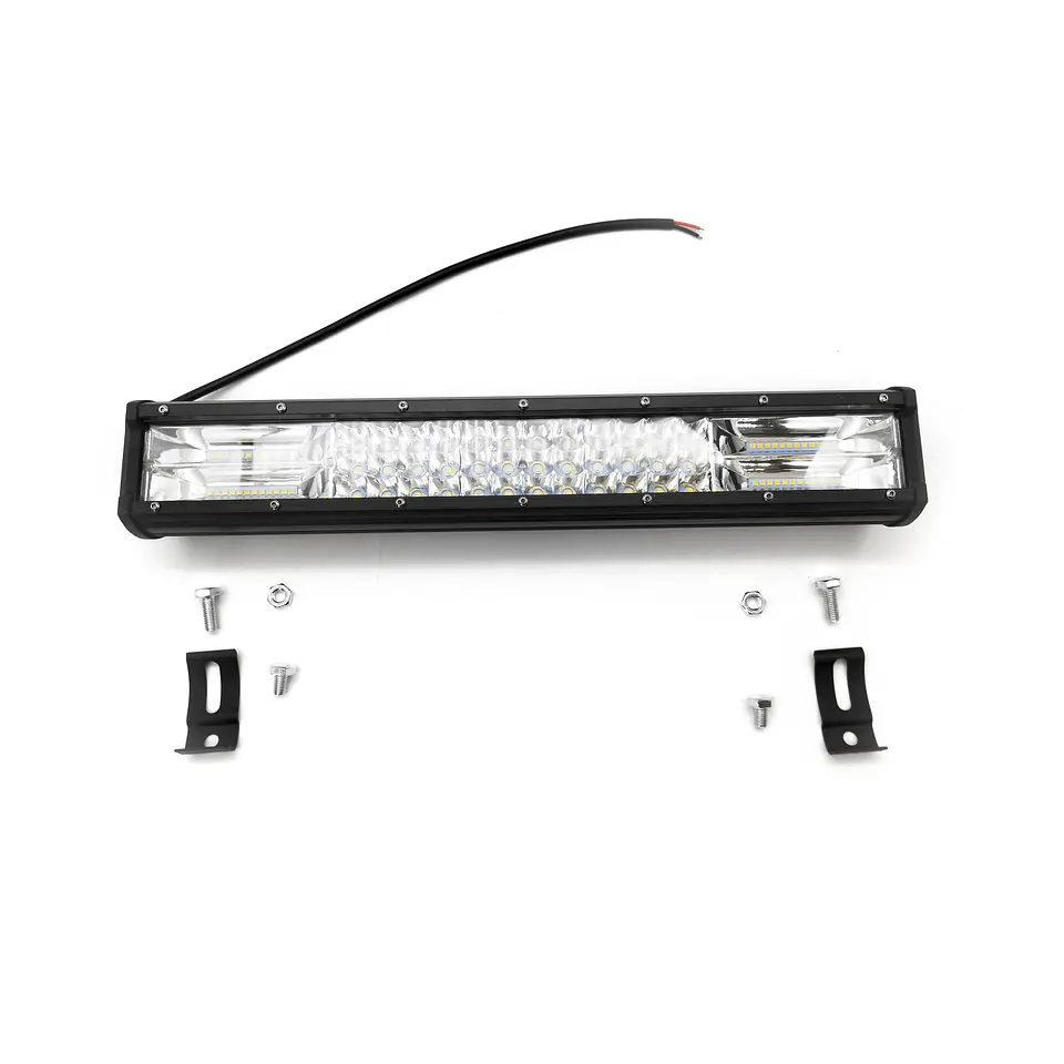 Barra Led Rectangular 32w 84led Luz Blanca 6