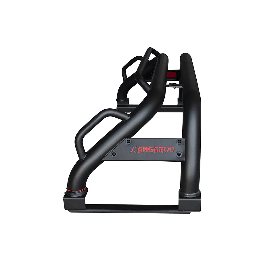 Barra Antivuelco Fierro Toyota Hilux 2016–2024 | Luz de Freno y Base para Lona | Kangaroo Chile 4
