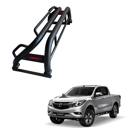 Barra Antivuelco Texturizada para Mazda BT50 2013-2020 – Fierro Reforzado con Base para Lona
