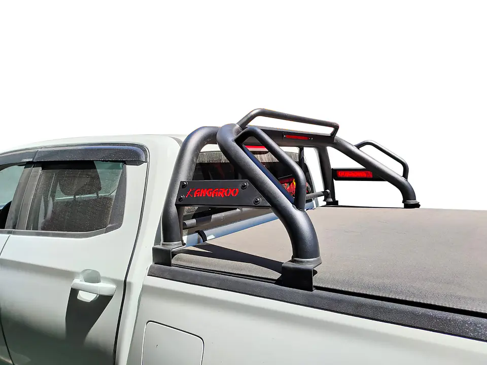 Barra Antivuelco Texturizada para Mazda BT50 2013-2020 – Fierro Reforzado con Base para Lona 6