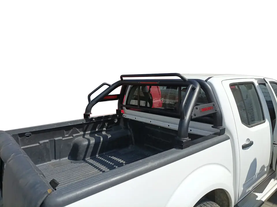Barra Antivuelco Texturizada para Nissan Navara 2008-2015 – Protección y Estilo 4x4 5