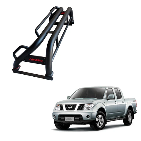 Barra Antivuelco Texturizada para Nissan Navara 2008-2015 – Protección y Estilo 4x4