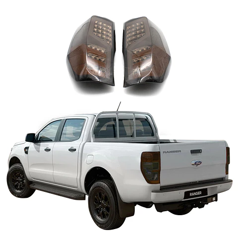 Par de Focos Traseros Ford Ranger 2013-2021 | Alta Iluminación y Encaje Perfecto