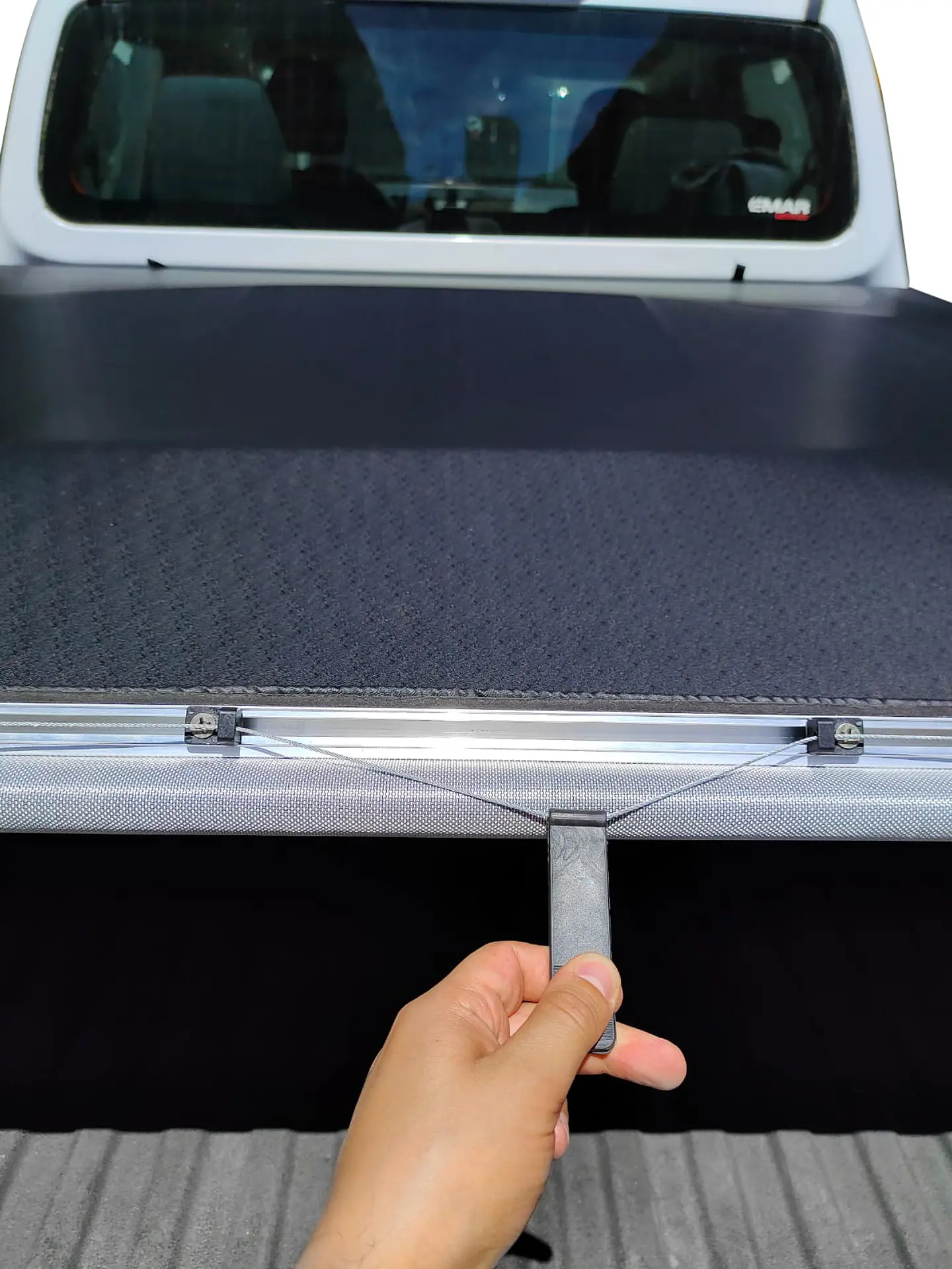 Lona Marítima Nissan NP300 | Cubre Pickup  con Marco de Aluminio | Kangaroo Chile 10