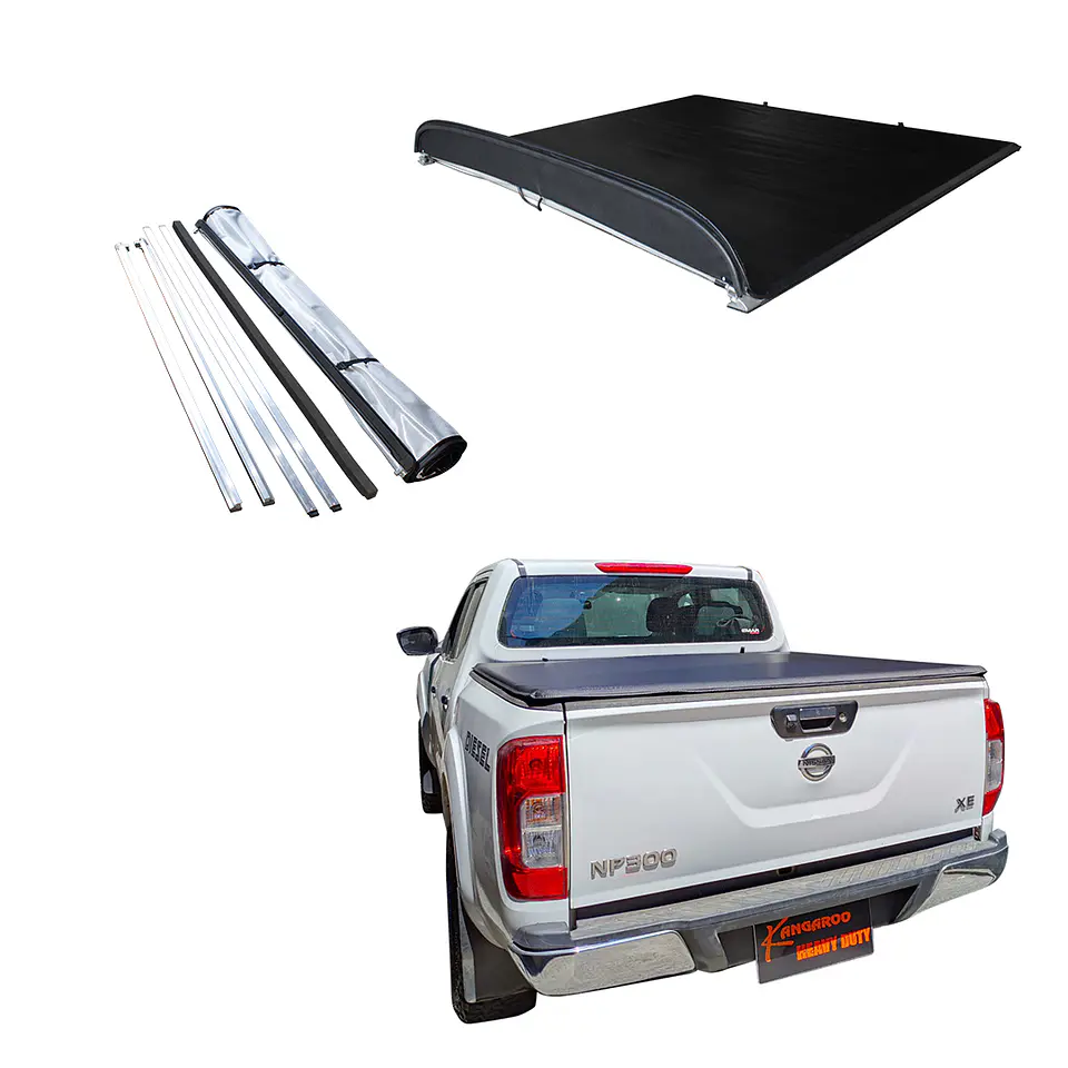 Lona Marítima Nissan NP300 | Cubre Pickup  con Marco de Aluminio | Kangaroo Chile 1