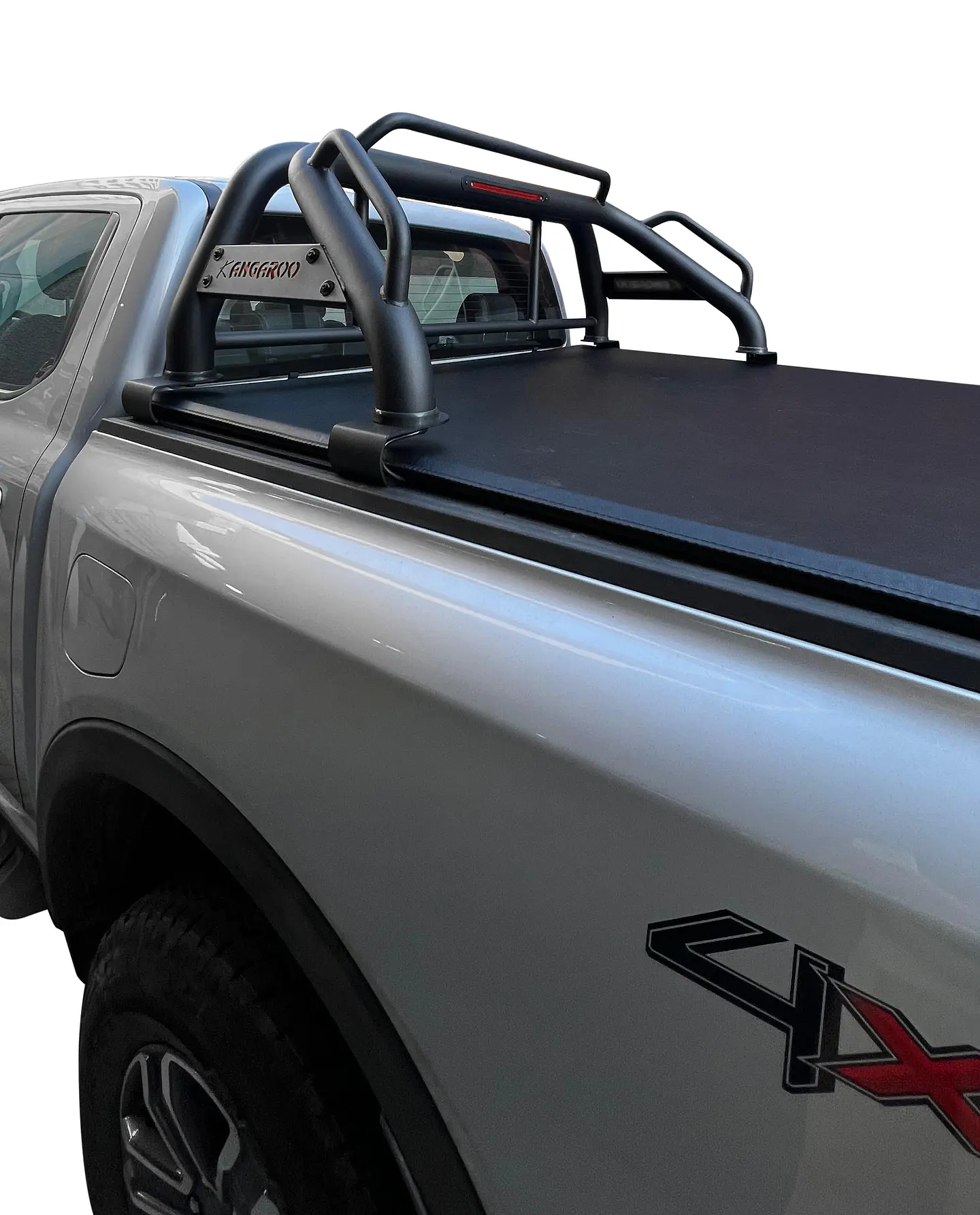 Lona Marítima Tapacarga Ford Ranger XLT 2024+ | Marco y Barras de Aluminio | Incluye Kit de Instalación | Kangaroo Chile 8