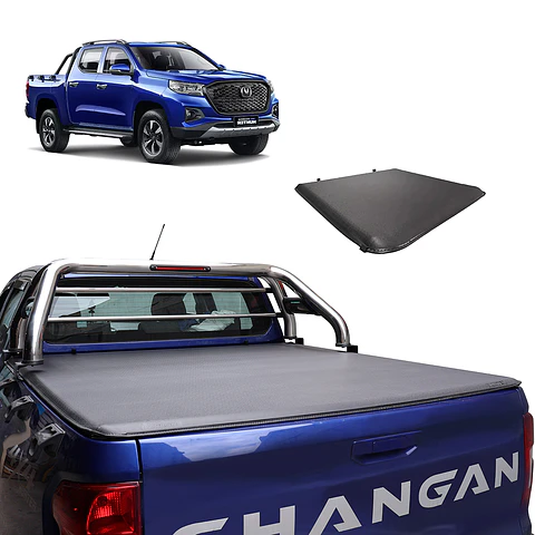 Lona Marítima Cubrepickup Changan Hunter | Marco y Barras de Aluminio  | Kangaroo Chile