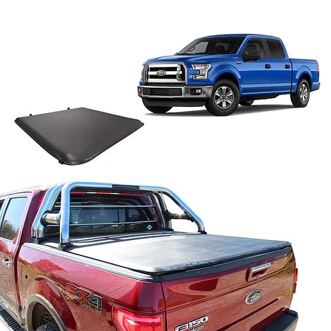 Lona Marítima Cubrepickup Ford F150 Doble Cabina | Marco y Barras de Aluminio | Kangaroo Chile