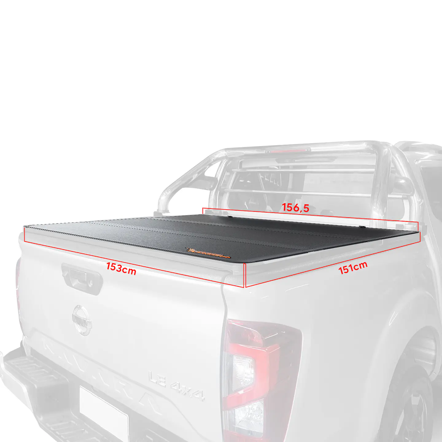 Tapa Rigida Trifold Nissan Np300  5