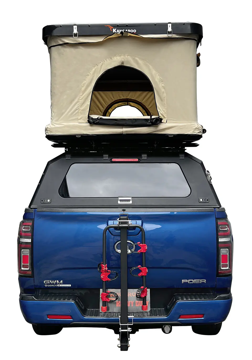 Carpa de Techo para Camioneta 4x4 Kangaroo Heavy Duty ABS – Impermeable y Plegable 9