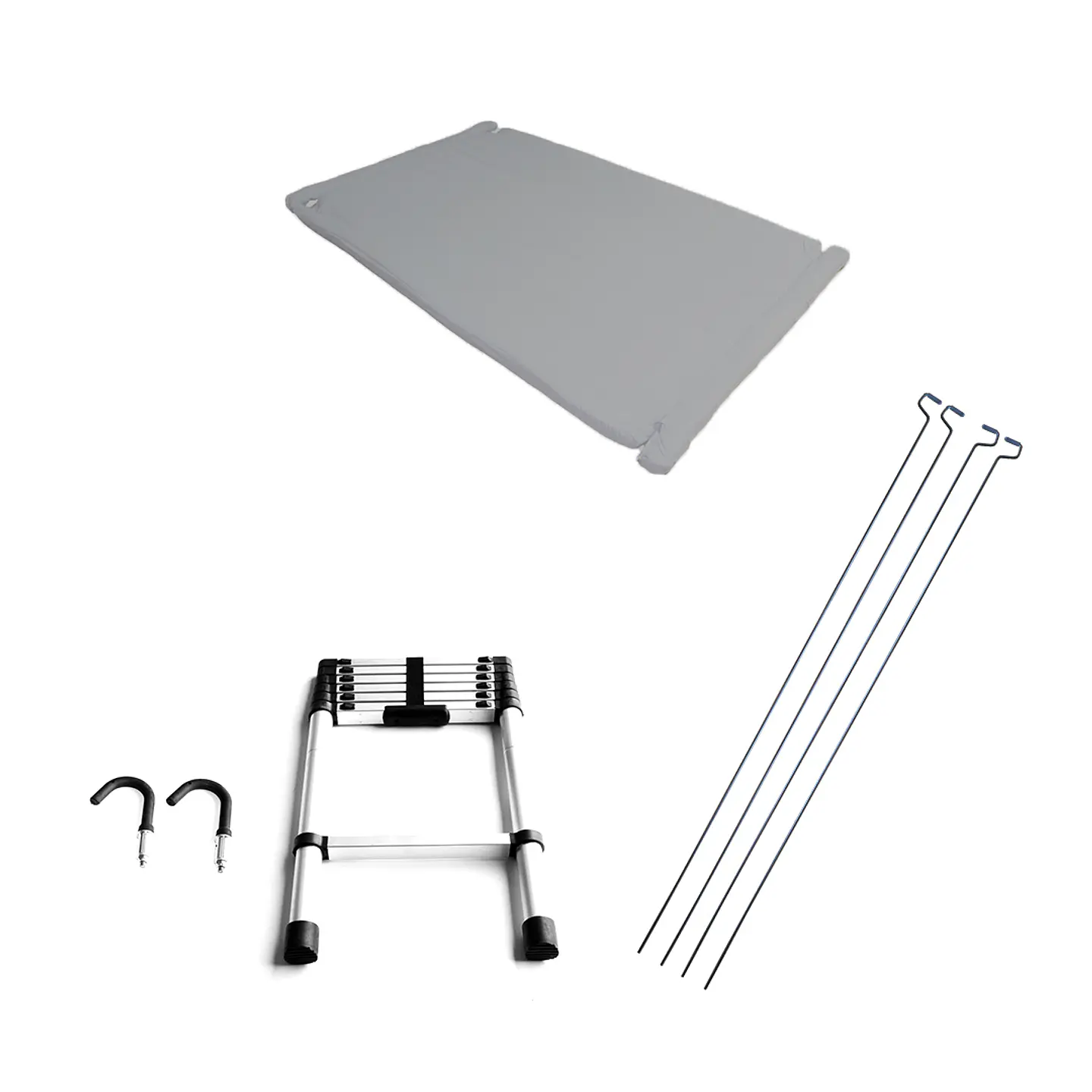 Carpa de Techo para Camioneta 4x4 Kangaroo Heavy Duty ABS – Impermeable y Plegable 14