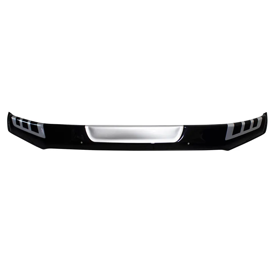 Deflector de Capot Ford Ranger 2024+ Policarbonato Bicolor Negro-Gris – Instalación sin perforación 4