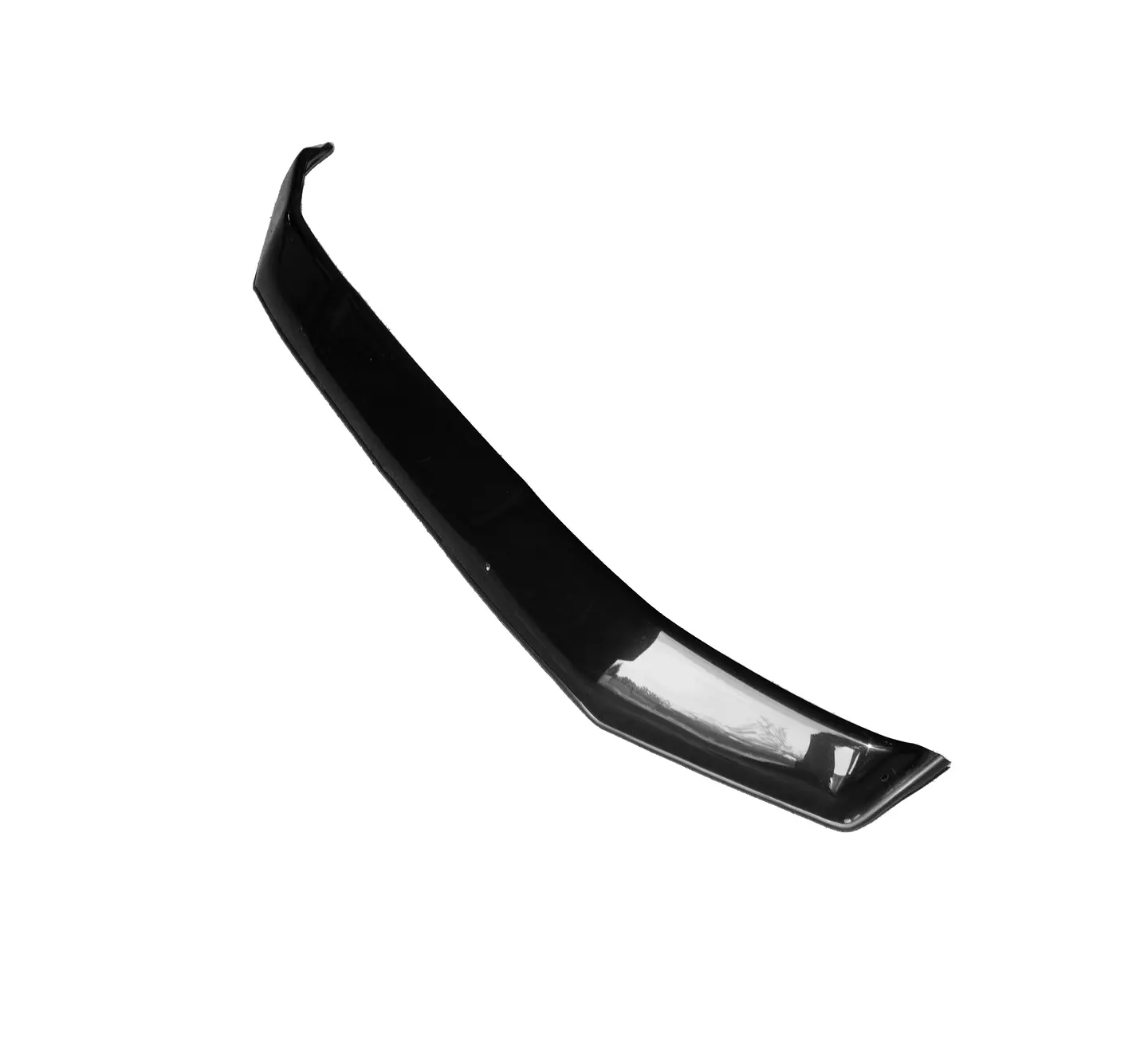 Deflector de Capot Ford Ranger 2024+ Policarbonato Negro – Instalación sin perforación 3
