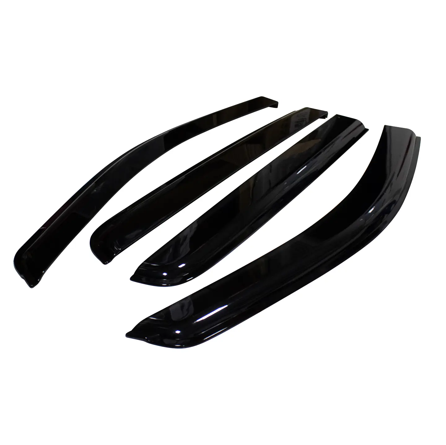 Set Aletas Bota Agua Ford Ranger 2024+ ABS Negro – Instalación Fácil con Cinta 3M y Logo Incluido 4