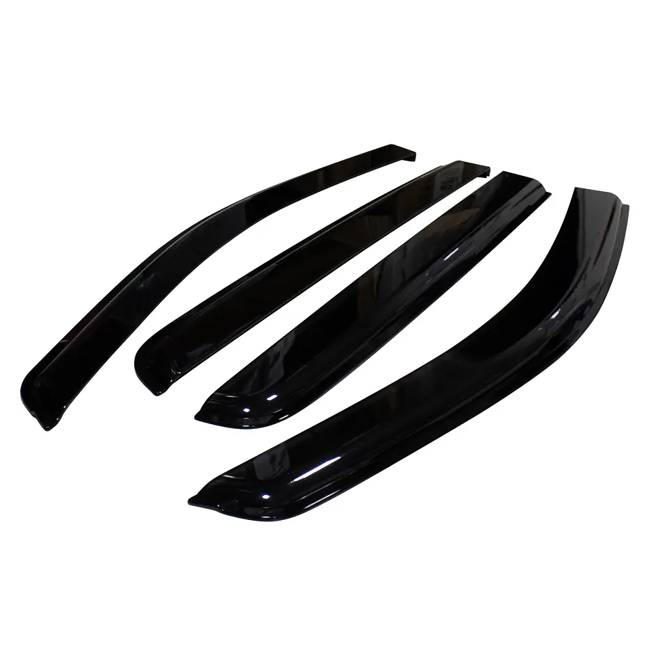 Set Aletas Bota Agua Ford Ranger 2024+ ABS Negro – Instalación Fácil con Cinta 3M y Logo Incluido 4