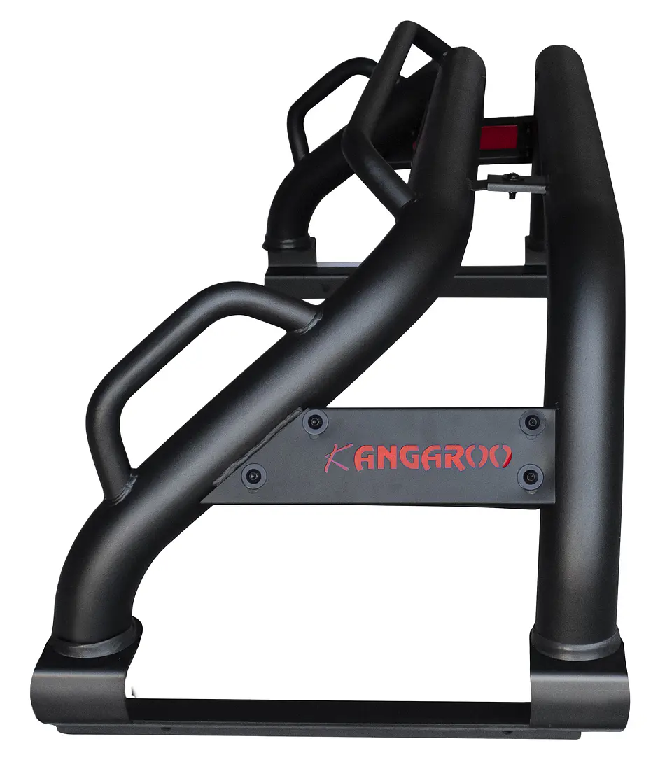 Barra Antivuelco Fierro Ford Ranger 2024+ | Luz de Freno y Base para Lona | Kangaroo Chile 3