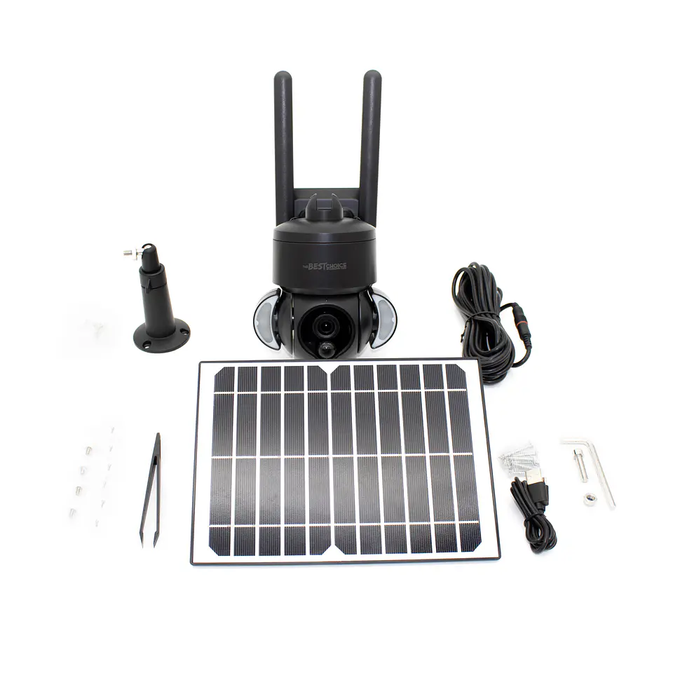 CÁMARA DE VIGILANCIA SOLAR PTZ 4G 4MPX INDEPENDIENTE | KANGAROO CHILE 5