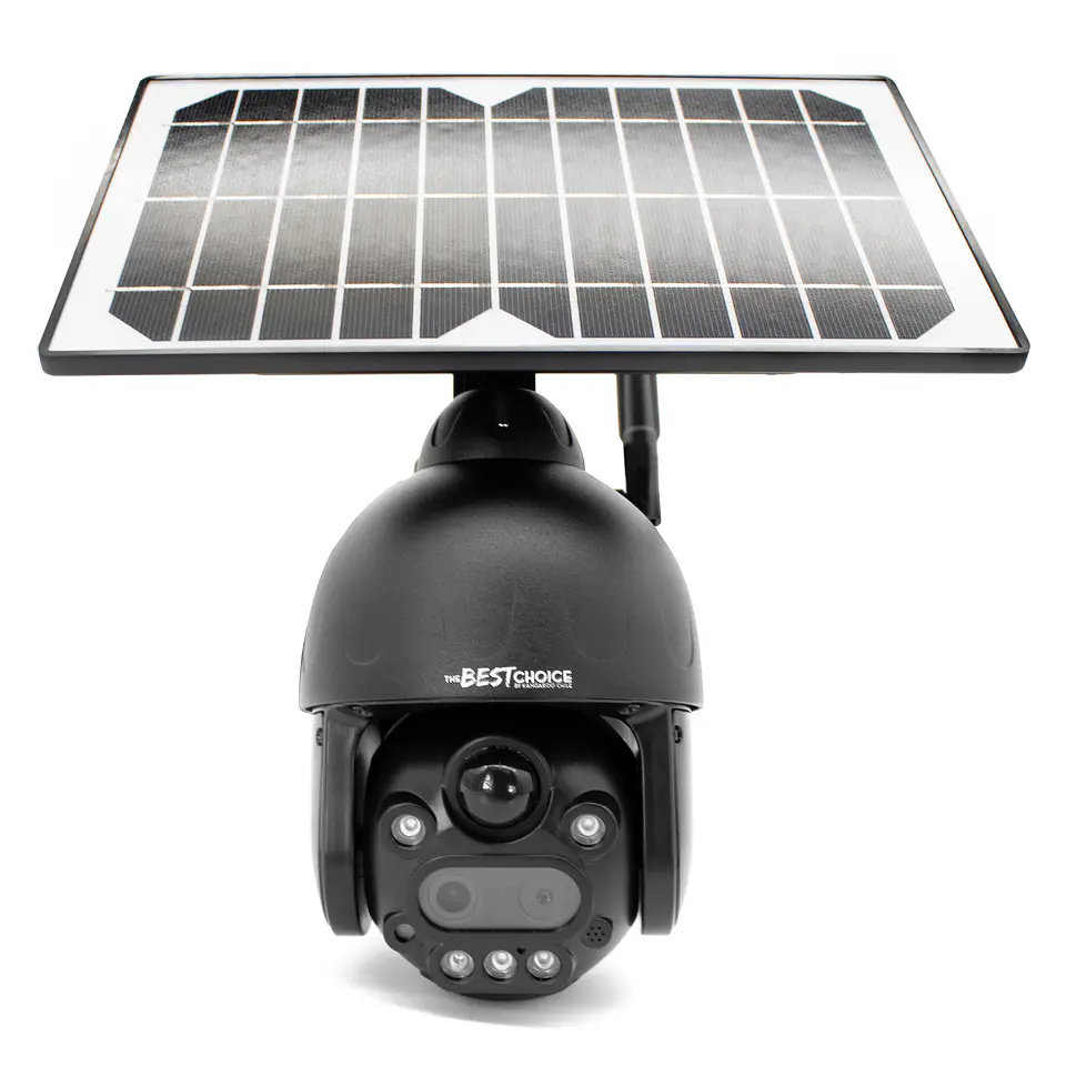 Cámara de Vigilancia PTZ Solar 4G HD 6MP | Kangaroo Chile 4