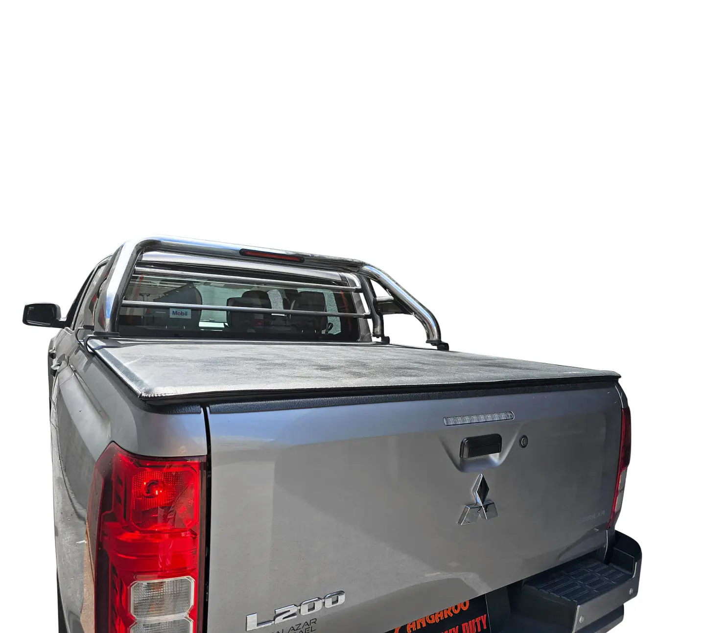 Lona Marítima Cubrepickup Mitsubishi L200 2024+ | Marco y Barras de Aluminio  | Kangaroo Chile 3