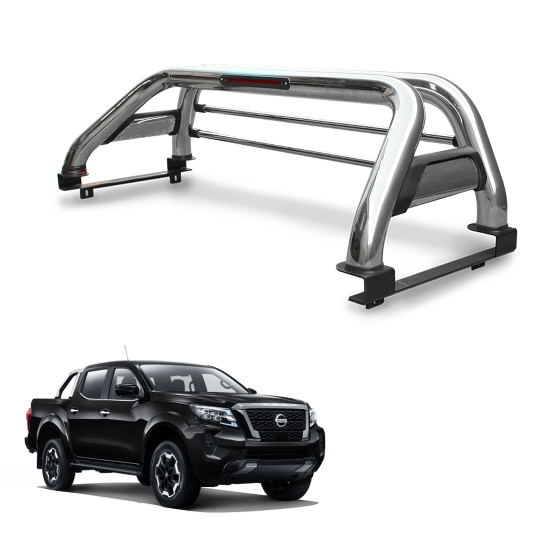 Barra Antivuelco Acero Inoxidable Nissan Np300