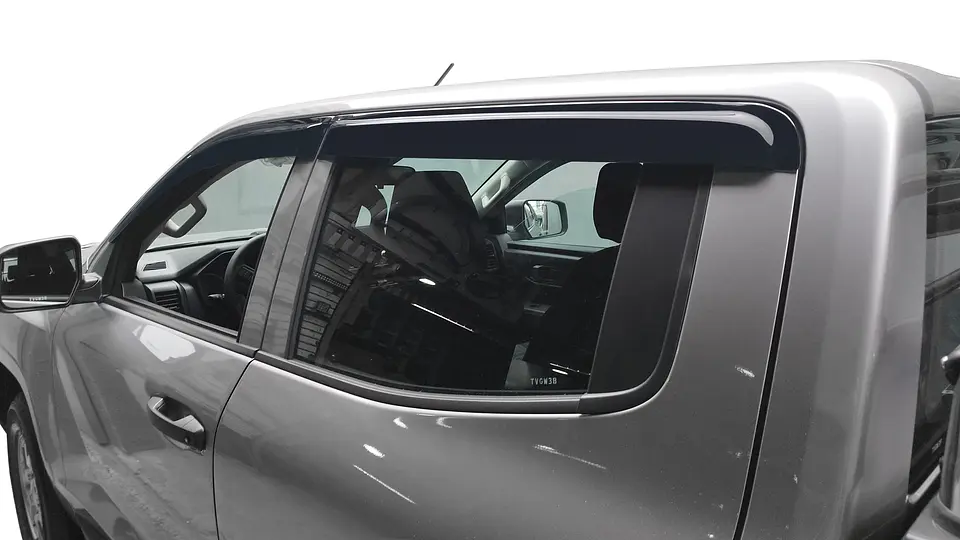 Set Aletas Bota Agua Mitsubishi 2024+ ABS Negro – Instalación Fácil con Cinta 3M y Logo Incluido 8