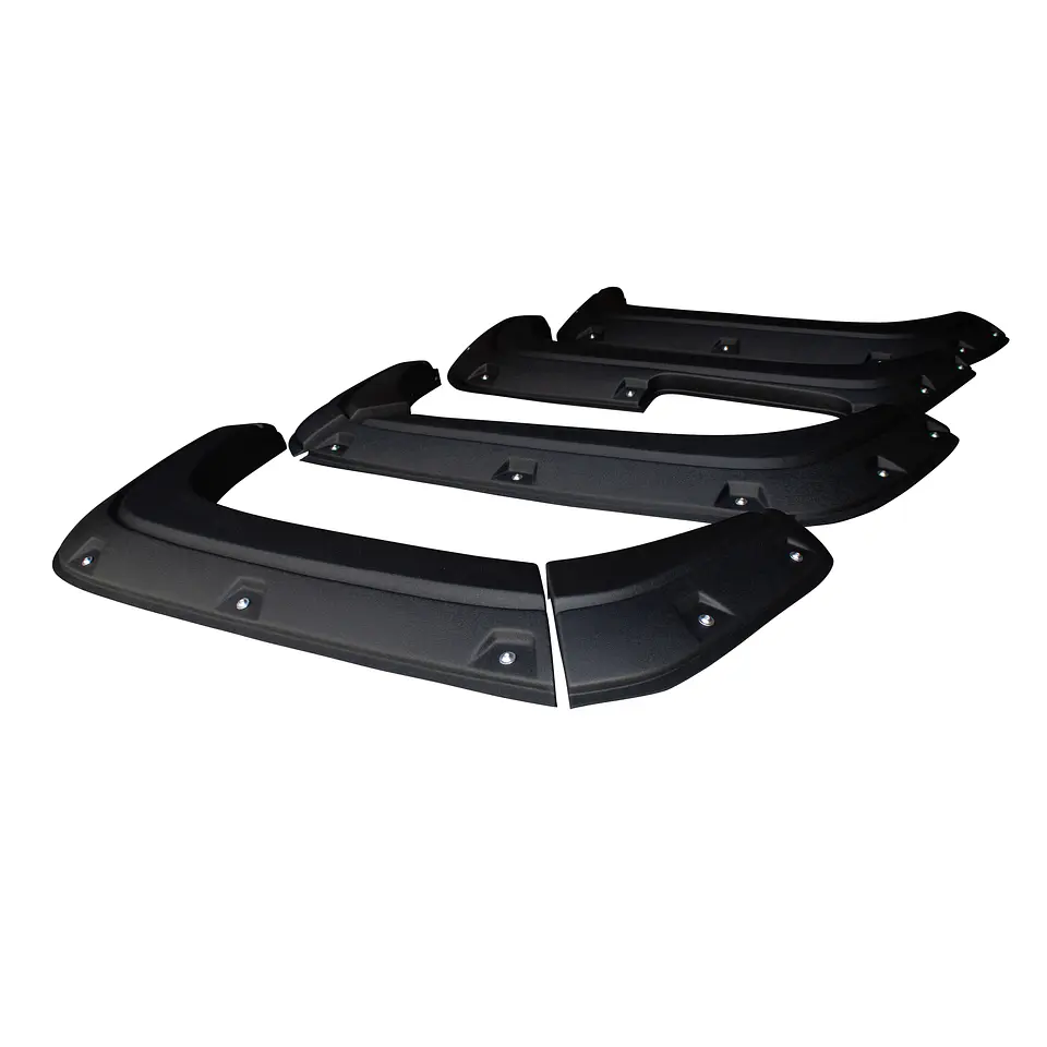 Extensiones de Tapabarro | Estilo Militar Texturizado | Mitsubishi L200 2024+ | Kangaroo Chile 6