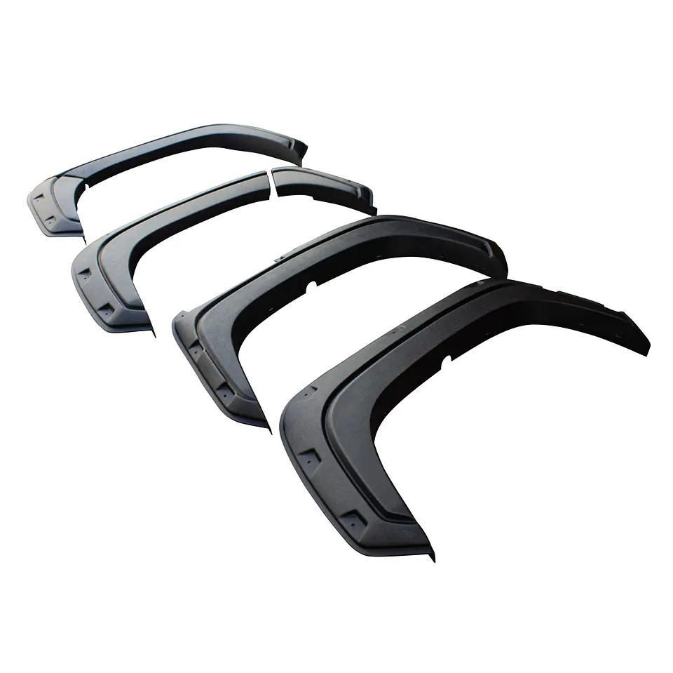 Extensiones de Tapabarro | Estilo Militar Texturizado | Mitsubishi L200 2024+ | Kangaroo Chile 9