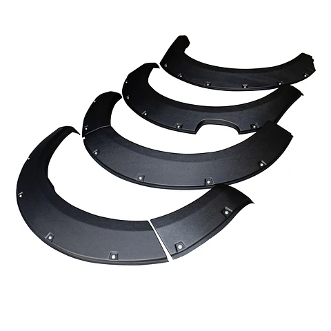 Extensiones de Tapabarro | Estilo Militar Texturizado | Ford Ranger 2024+ | Kangaroo Chile