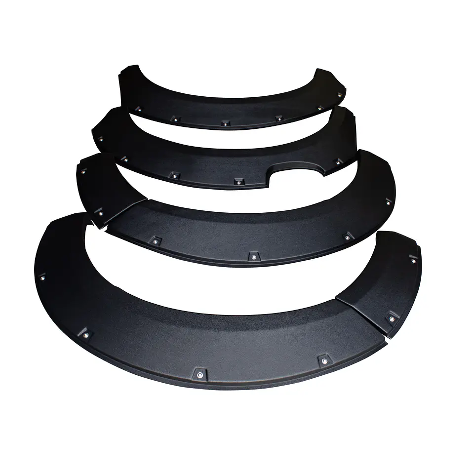 Extensiones de Tapabarro | Estilo Militar Texturizado | Ford Ranger 2024+ | Kangaroo Chile 3