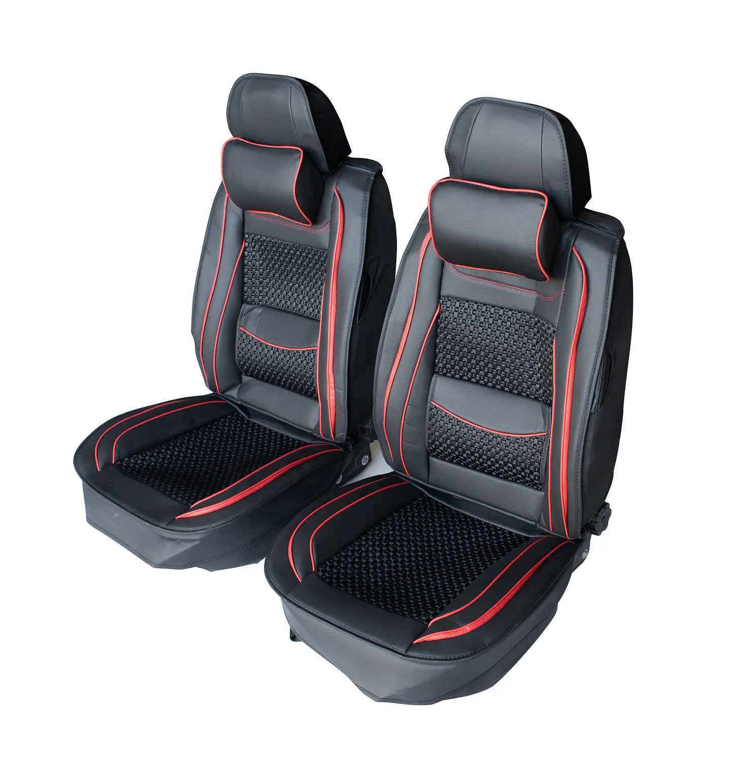 Cubre Asiento Ecocuero Universal para Camioneta Cabecera Memory Foam  2